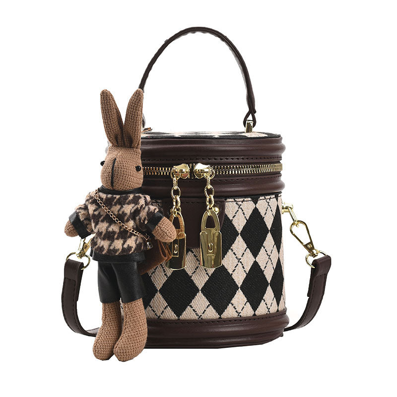H&F Printed Textured Bag c