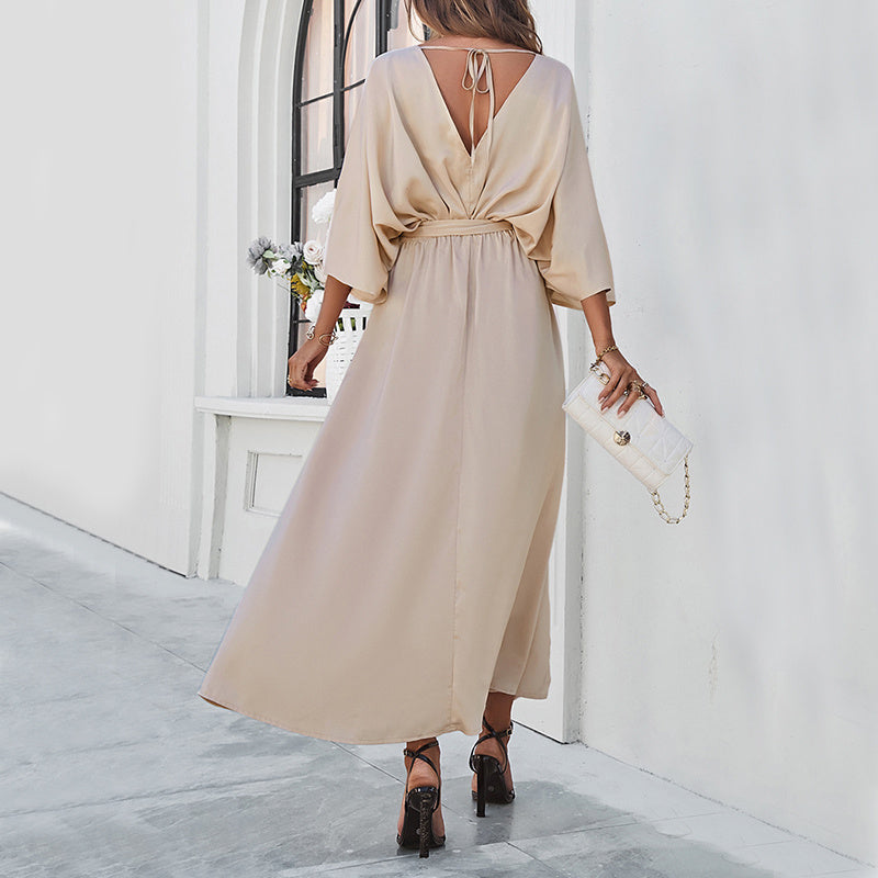 H&F Bat Split Dress c