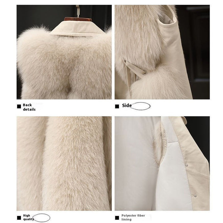 H&F Patchwork Fur Vest c