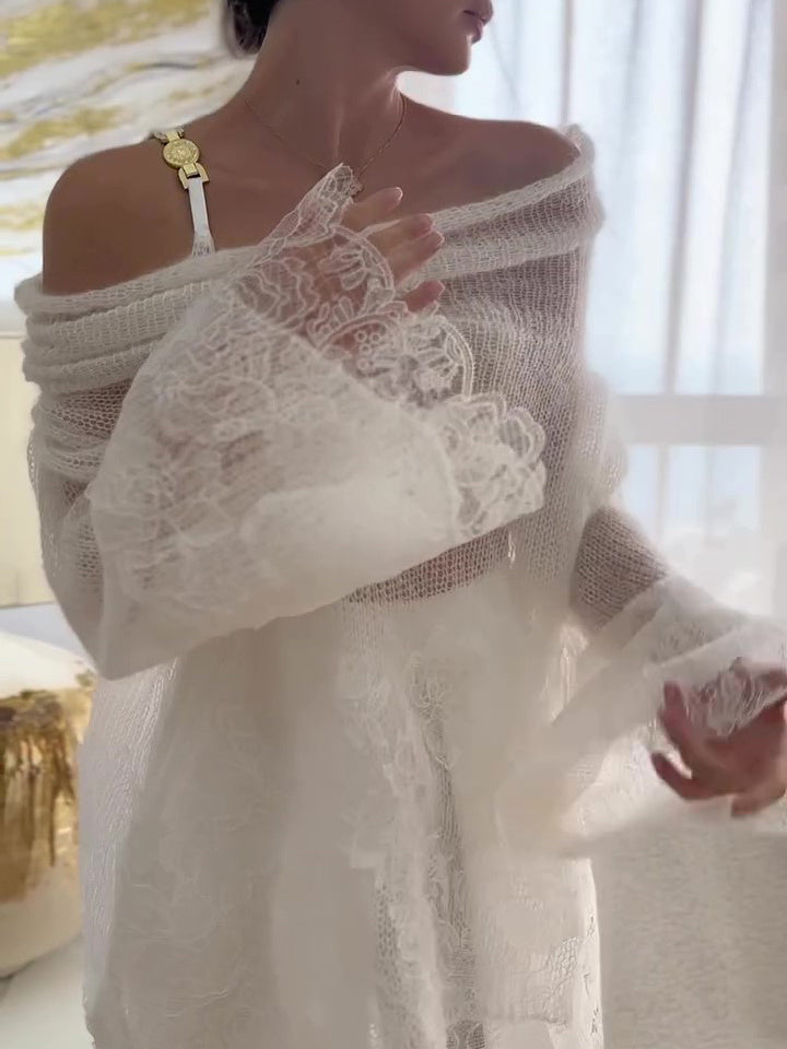 Lace Off-Shoulder Top