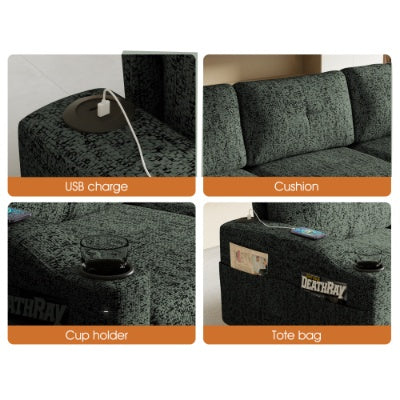 H&F Comfy Storage Sofa c