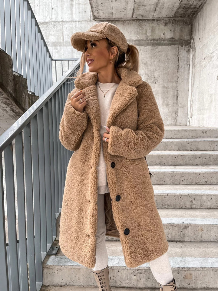 H&F Lamb Wool Coat c