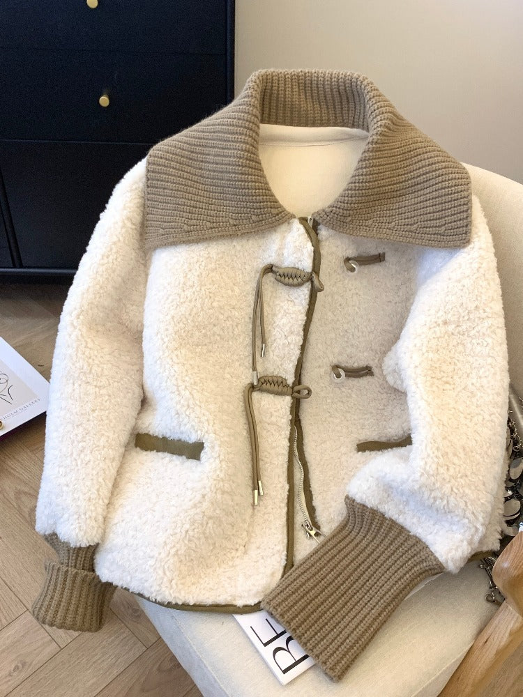 H&F Lamb Wool Jacket c