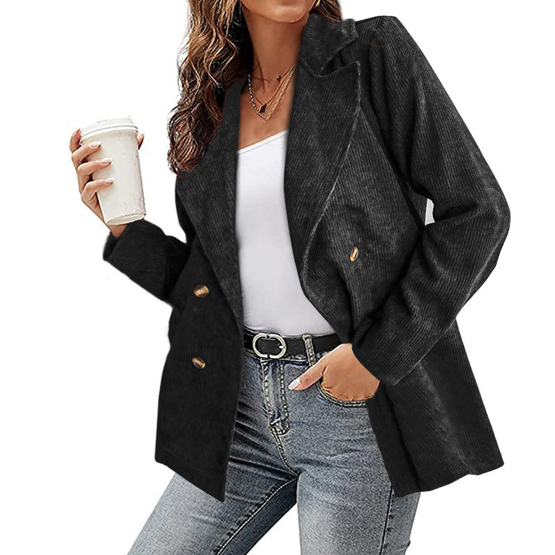 H&F Solid Blazer Jacket c