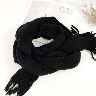 H&F Tassel Wool Scarf c
