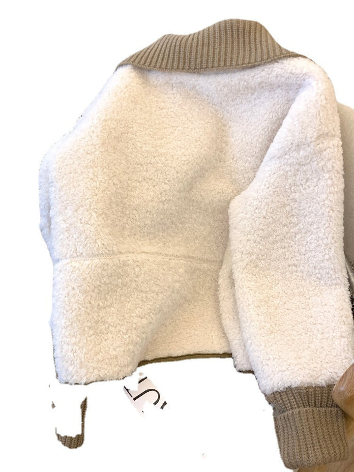 H&F Lamb Wool Jacket c