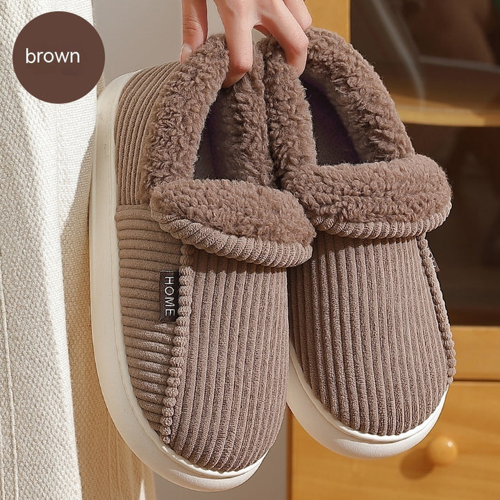 H&F Ankle Cotton Slippers c