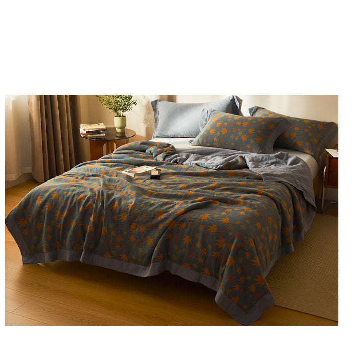 H&F — Cotton Class A Yarn-Dyed Jacquard Summer Blanket
