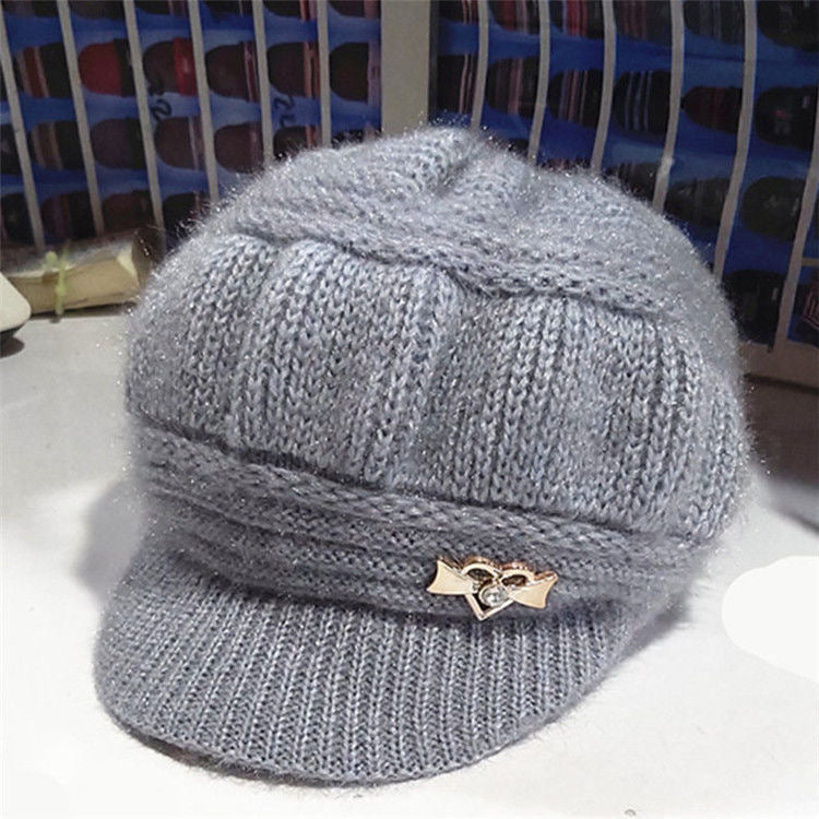 H&F Knitted Wool Beret c