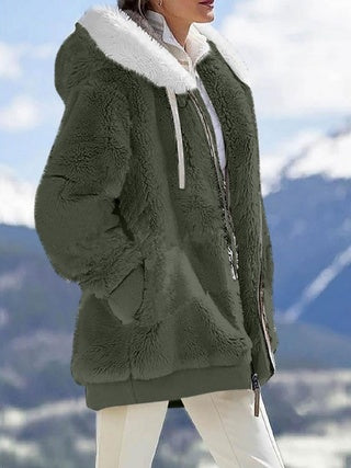 Hooded Warm Plush Jacket