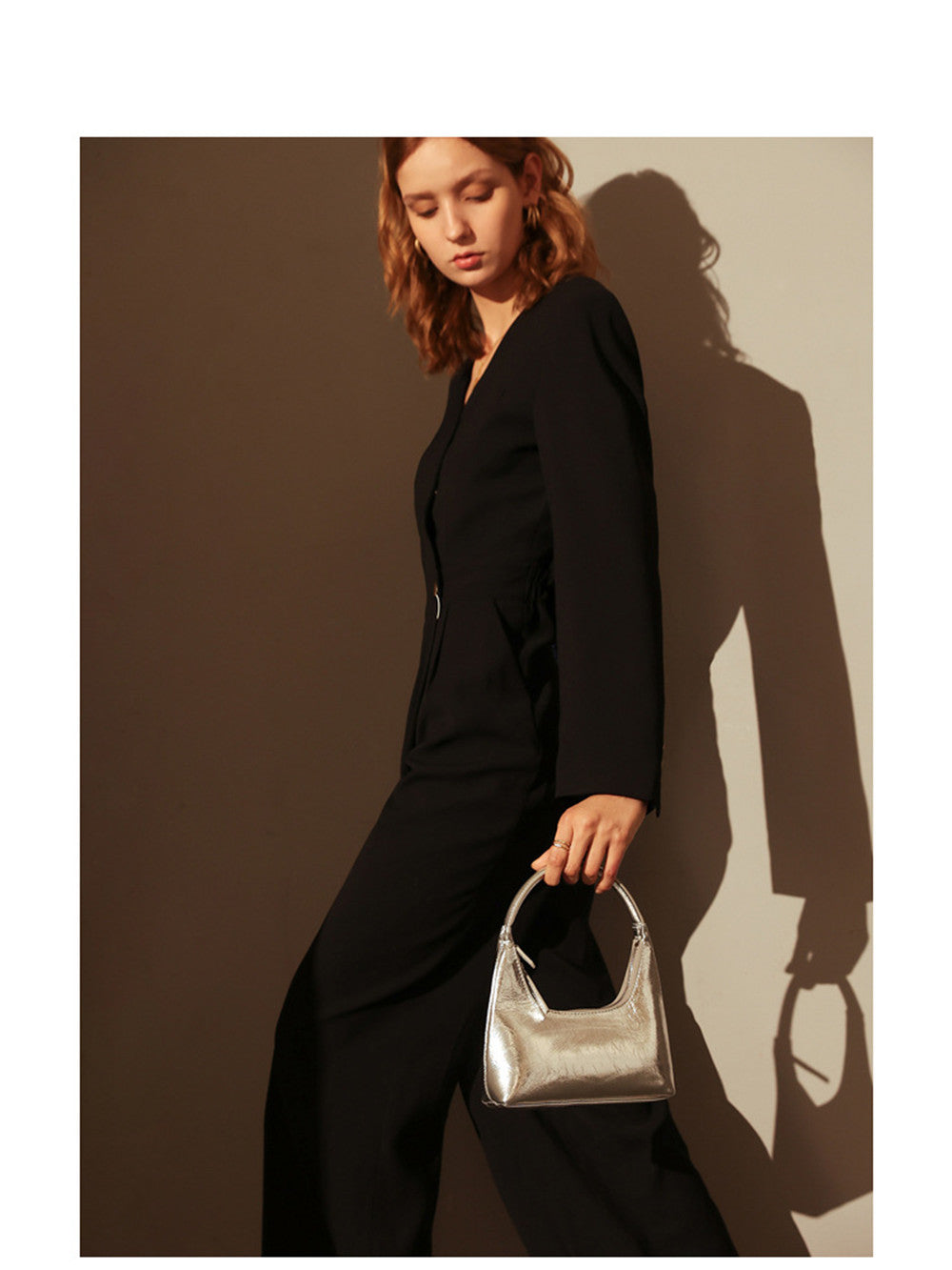 H&F Leather Underarm Bag c