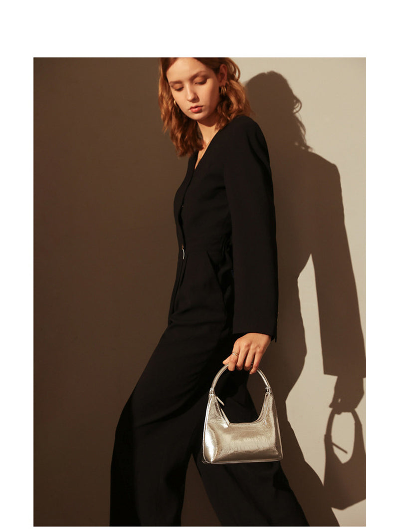 H&F Leather Underarm Bag c