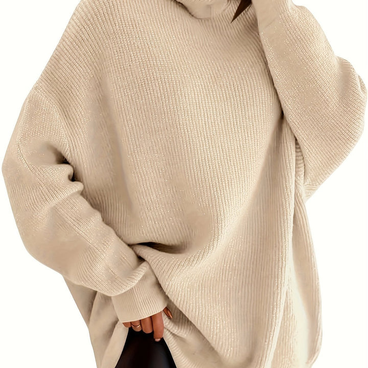 Oversized Turtleneck Sweater