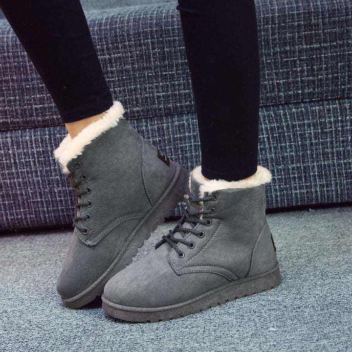 H&F Lace Platform Boots c