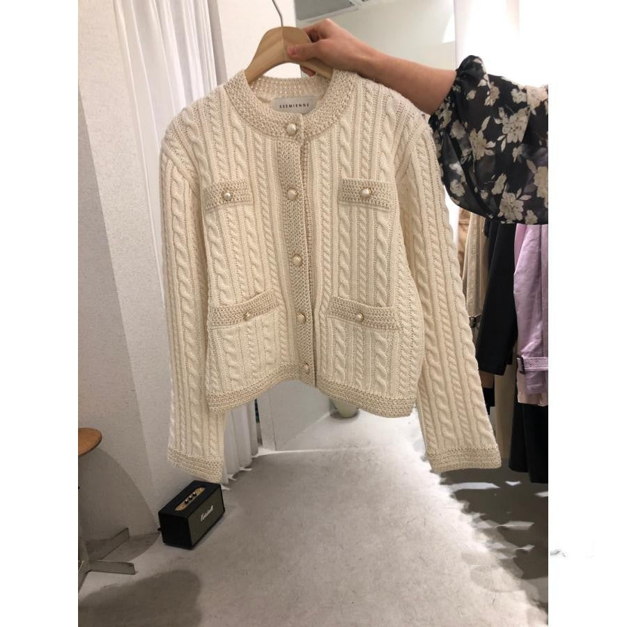 H&F Twist Cardigan Sweater c