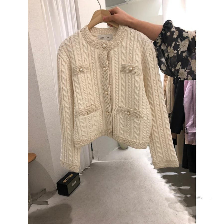 H&F Twist Cardigan Sweater c