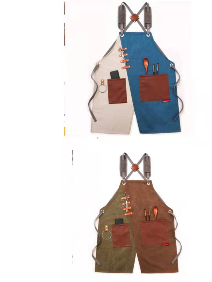 Denim Apron Work Clothes