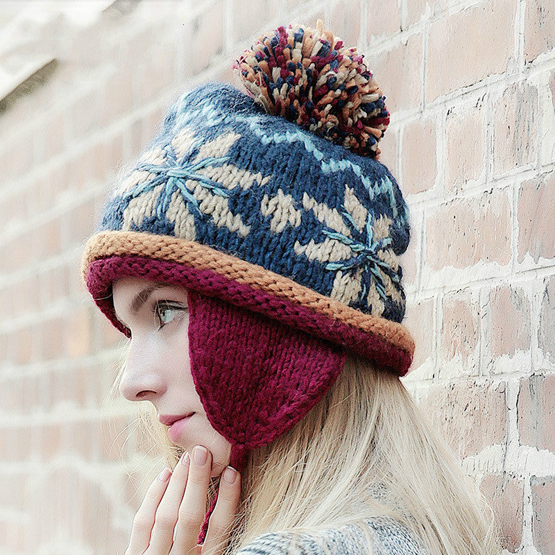 H&F Jacquard Wool Hat c
