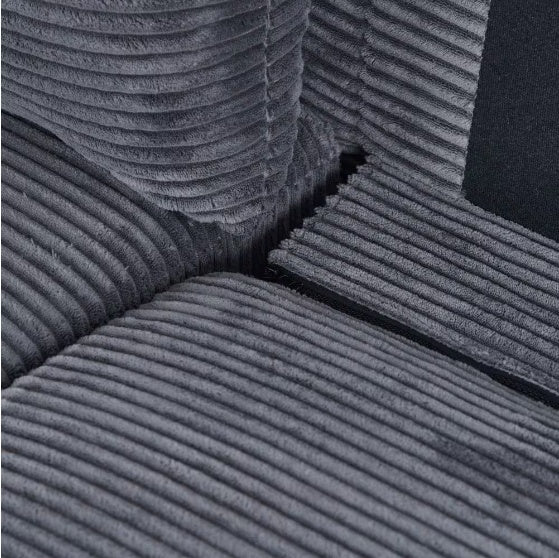 H&F Grey Linen Sofa c