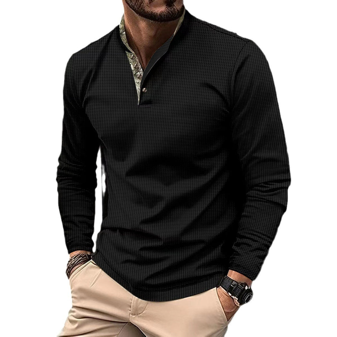 H&F Double Layer Waffle Polo c