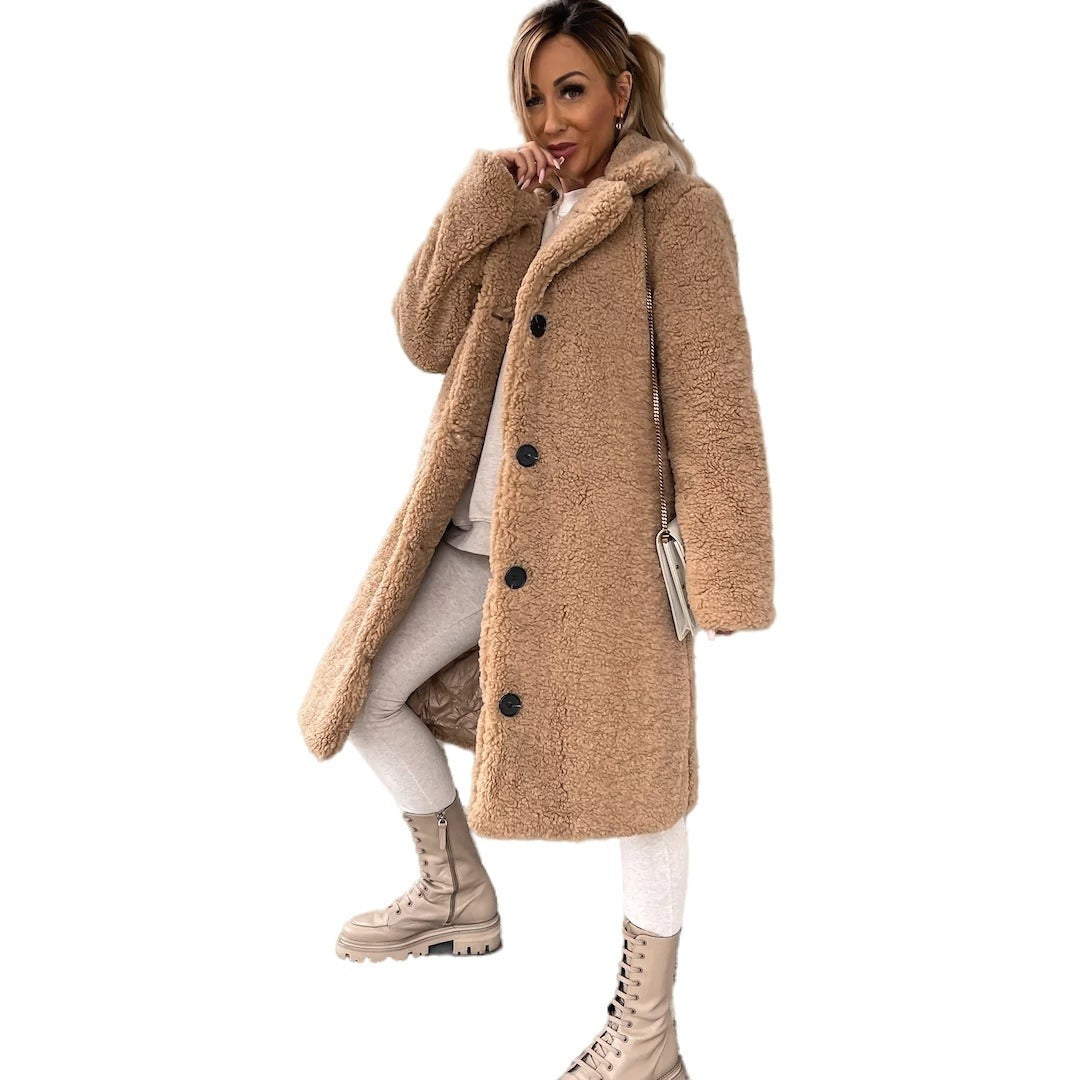 H&F Lamb Wool Coat c