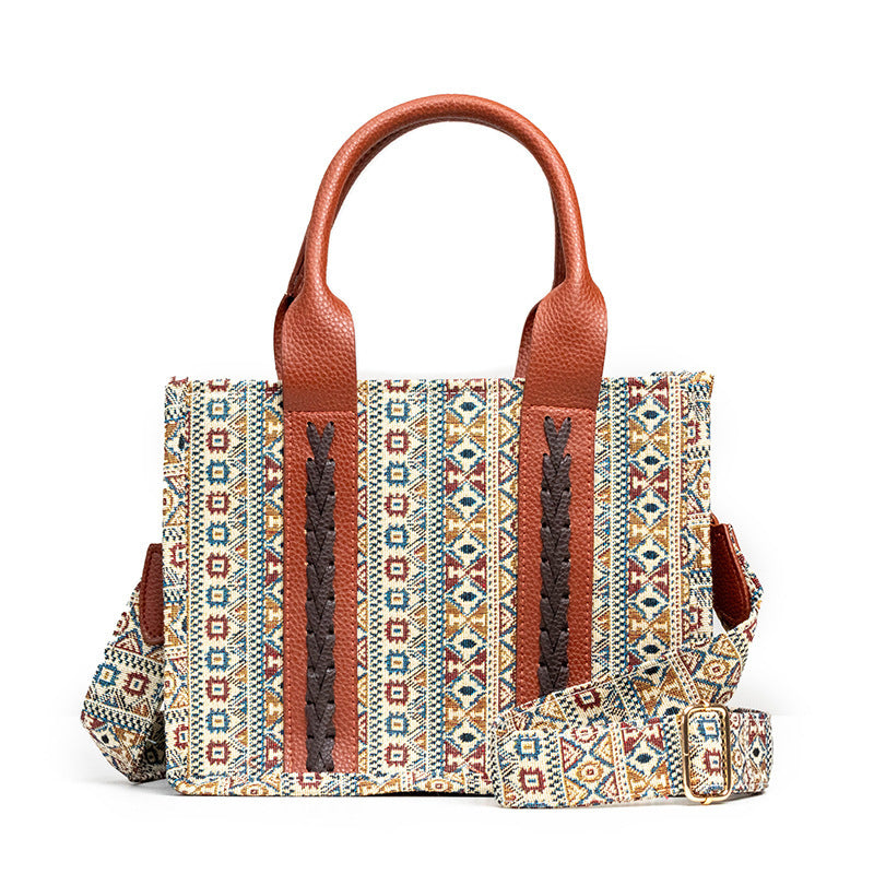 H&F Bohemian Aztec Handbag c