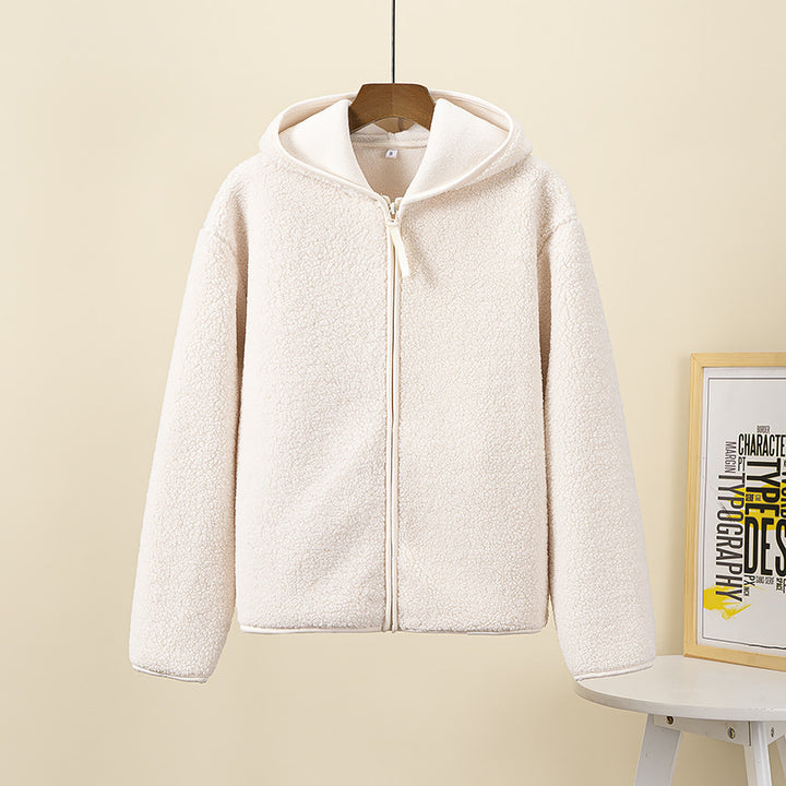 H&F Faux Cashmere Hoodie c