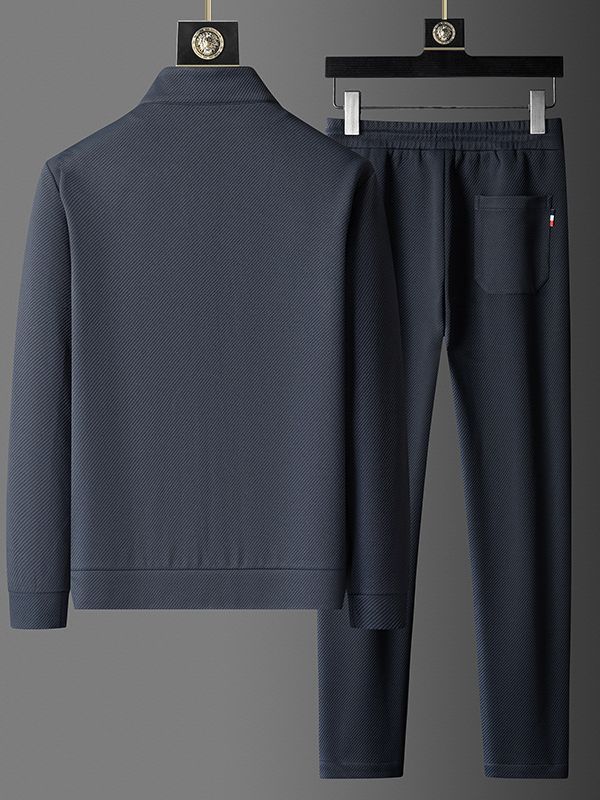 H&F Casual Zip Collar Set c