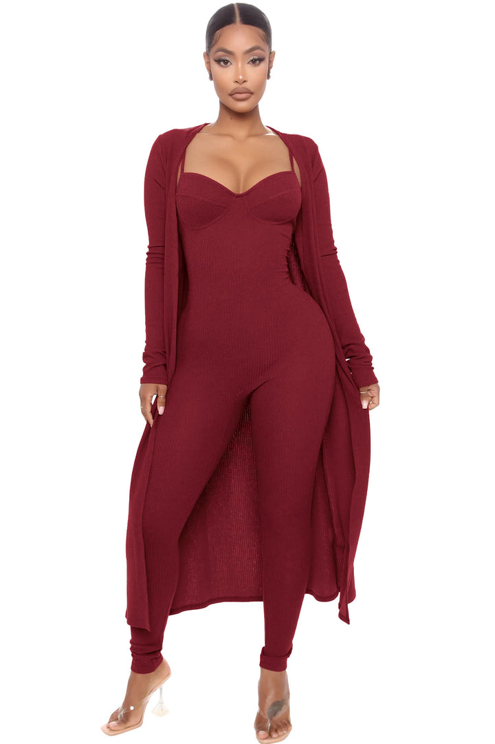 H&F Jumpsuit + Jacket c