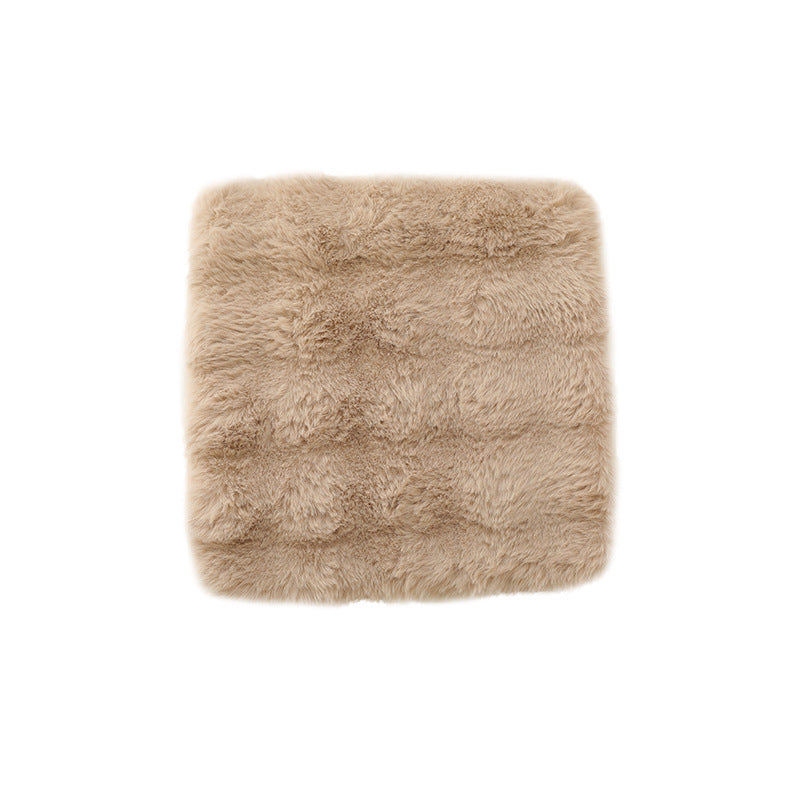 Plush Office Chair Cushion Thick Sponge