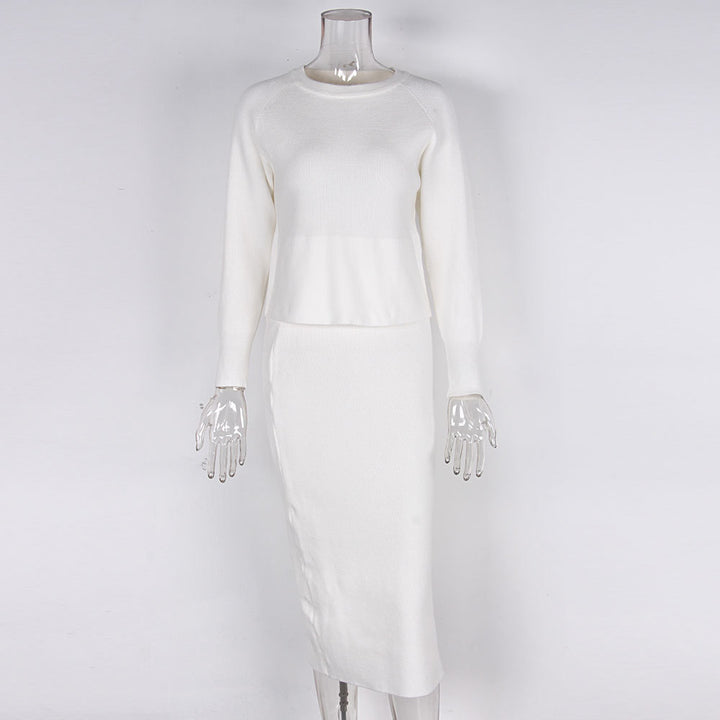 H&F Slit Hem Dress c