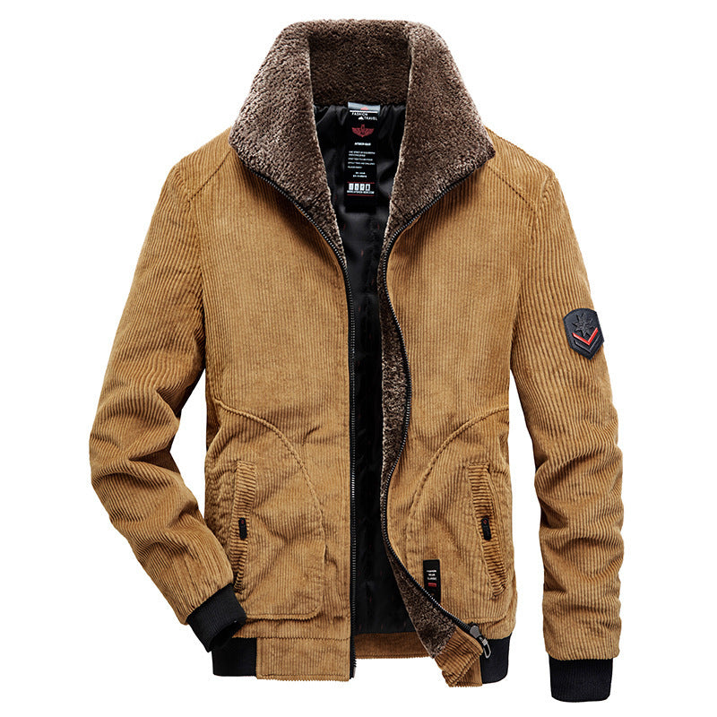 H&F Corduroy Cotton Coat c