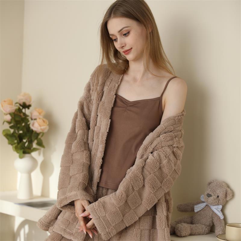 H&F Coral Fleece Pajamas c