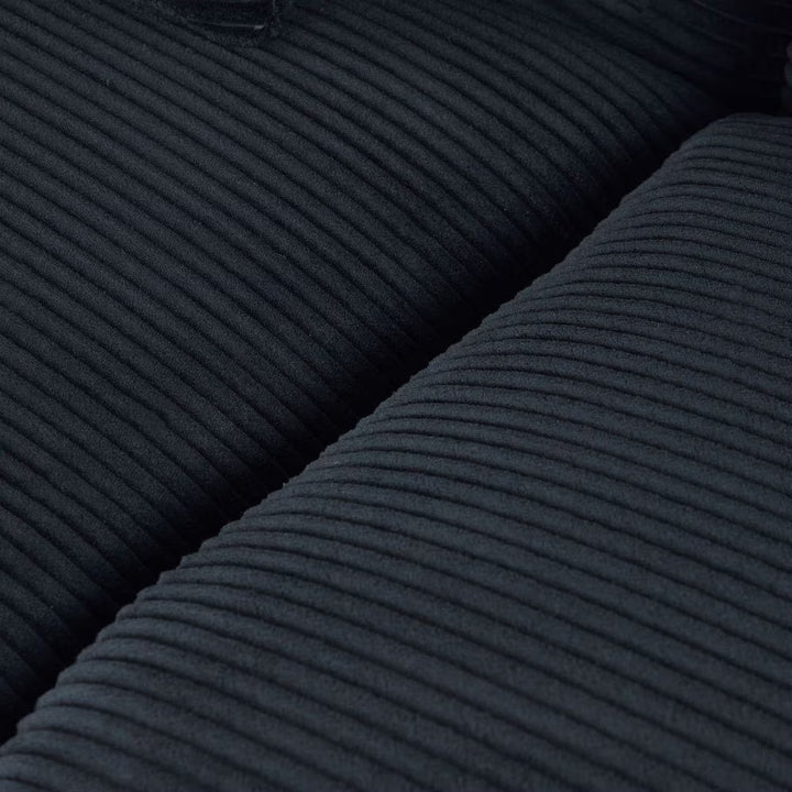H&F Stylish Corduroy Loveseat c