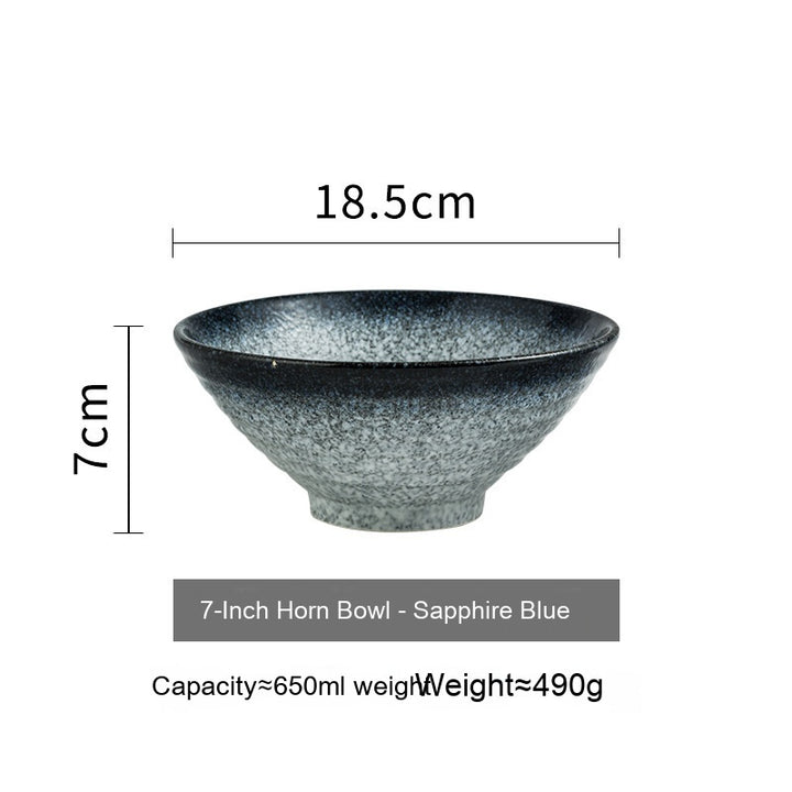 Spice-Dusted Ramen Ceramic Bowl
