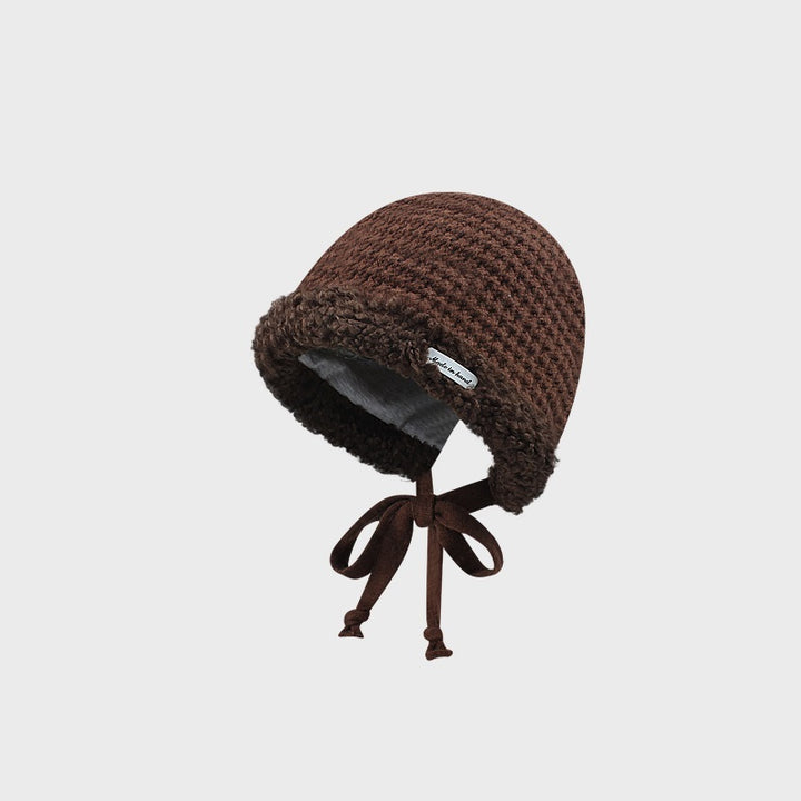 H&F Strap Plush Hat c