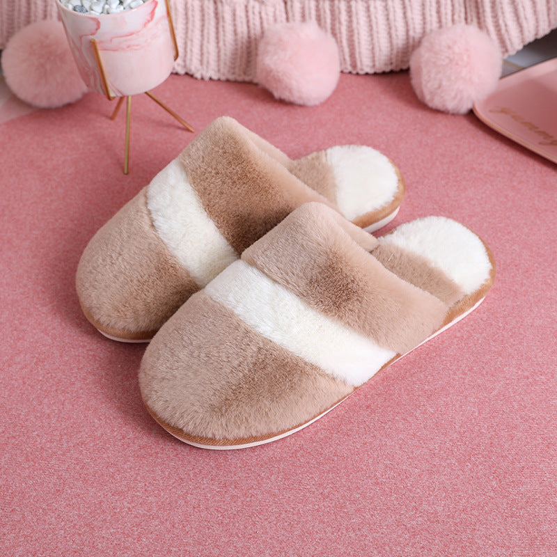 H&F Rabbit Fur Slippers c