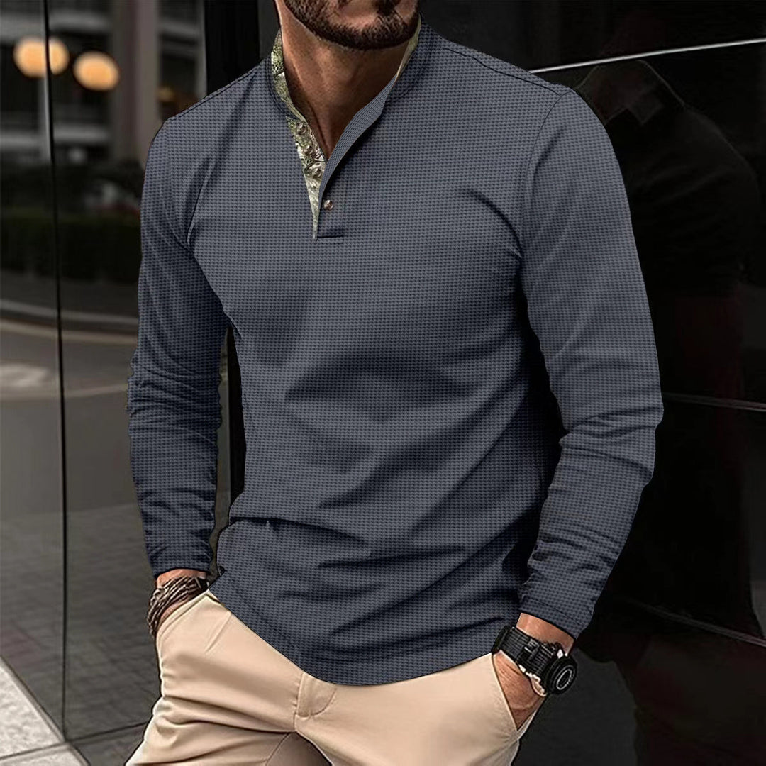 H&F Double Layer Waffle Polo c