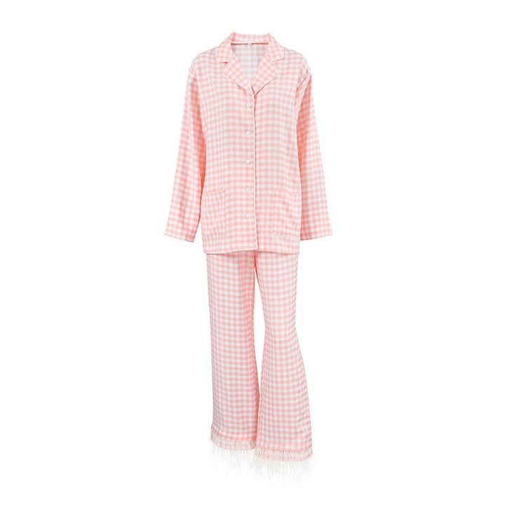 H&F Feather Pink Pajamas c
