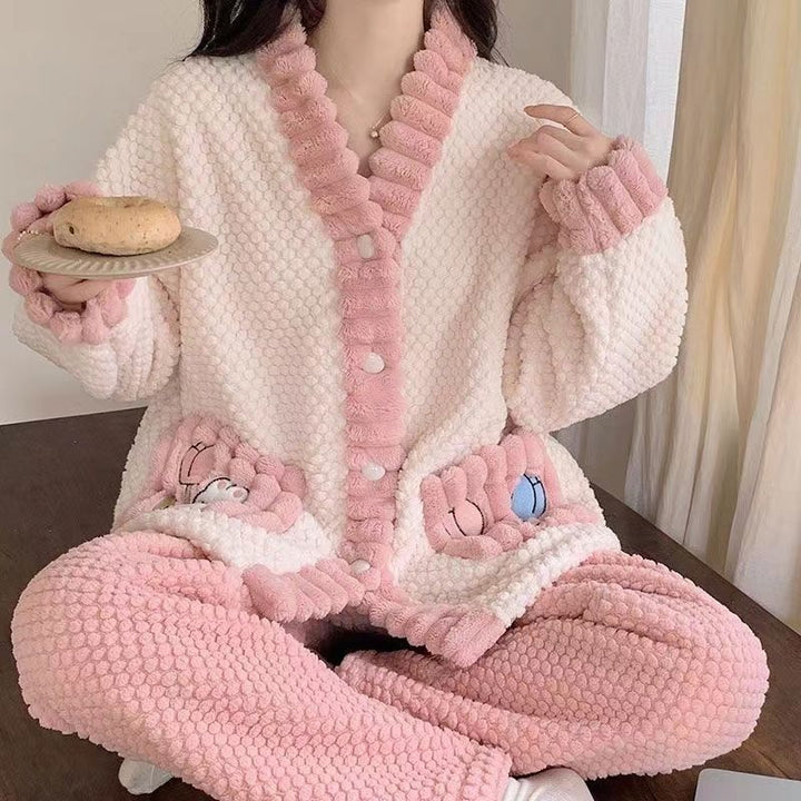 H&F Winter Velvet Pajamas c