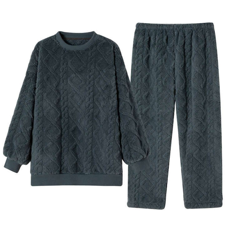H&F Flannel Housewear Suit c
