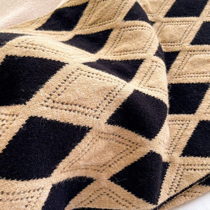 H&F Wool Scarf Camel c