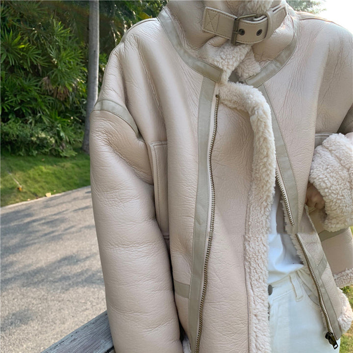H&F Lamb Wool Coat c