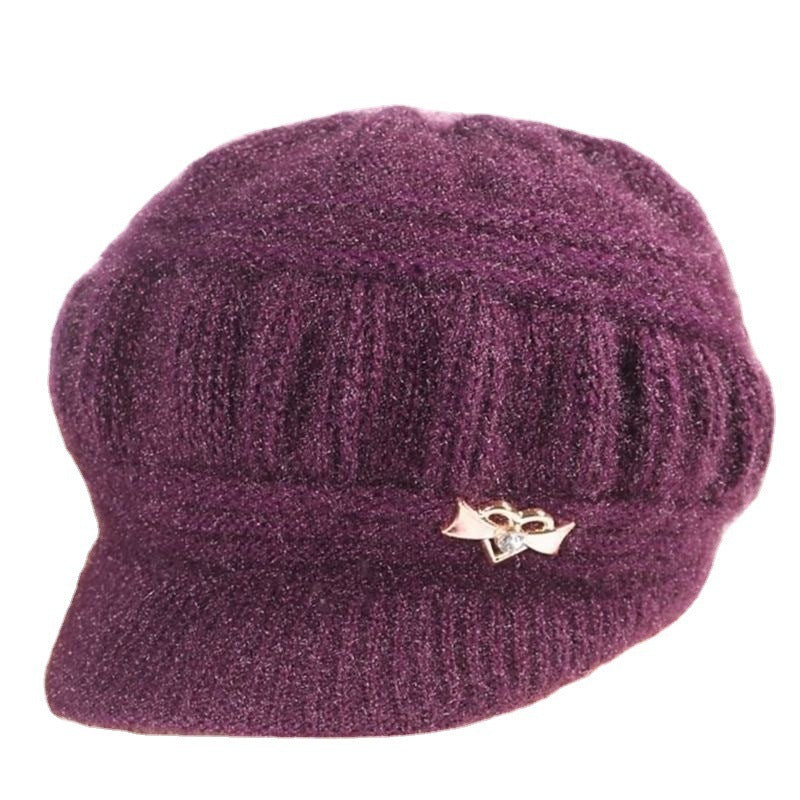 H&F Knitted Wool Beret c
