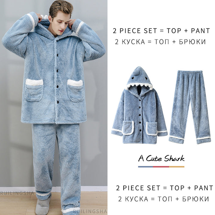 H&F Shark Coral Pajamas c