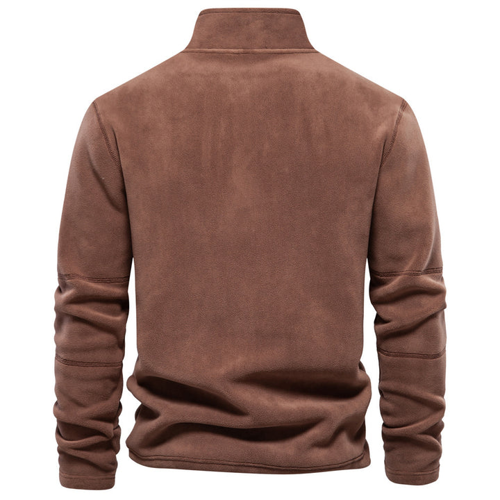 H&F Stand-collar Fleece Zip c