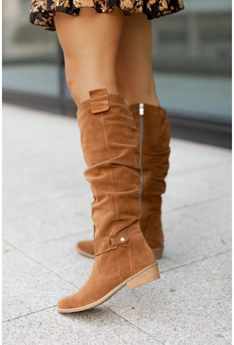 H&F Suede High Boots c