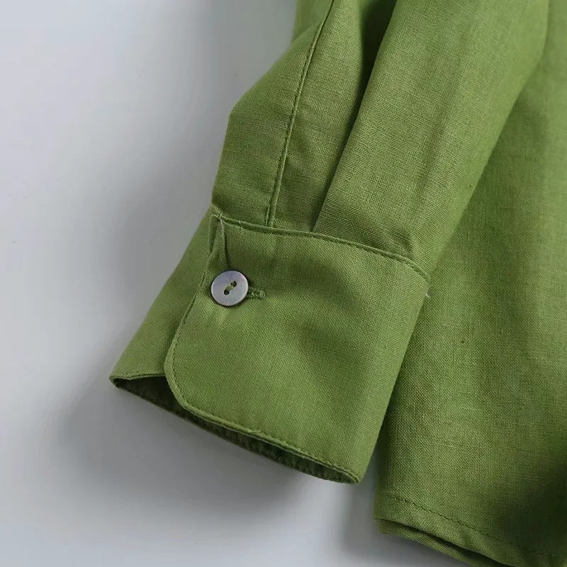 H&F Lapel Casual Shirt c