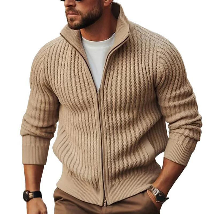H&F Men's Fleece Zipper Coat c