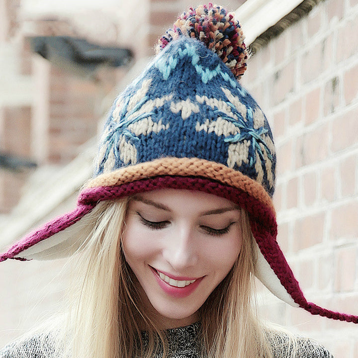 H&F Jacquard Wool Hat c